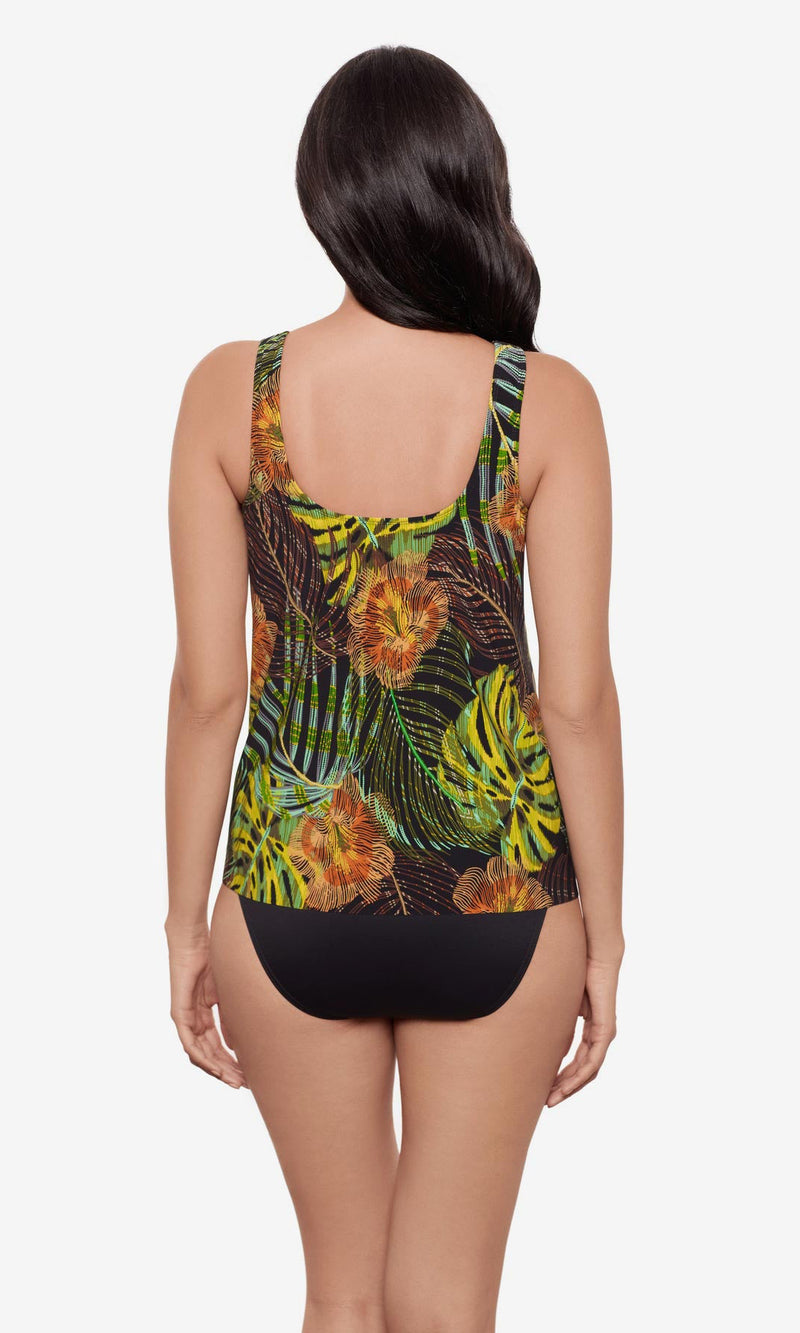 Ursula Tankini Top in Sunset Islet, Fits A Cup to C Cup