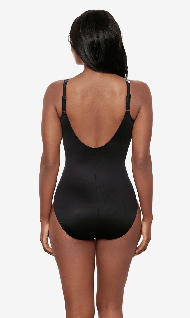 Oceanus One Piece in Fiore Di Luna, Fits A Cup to D Cup