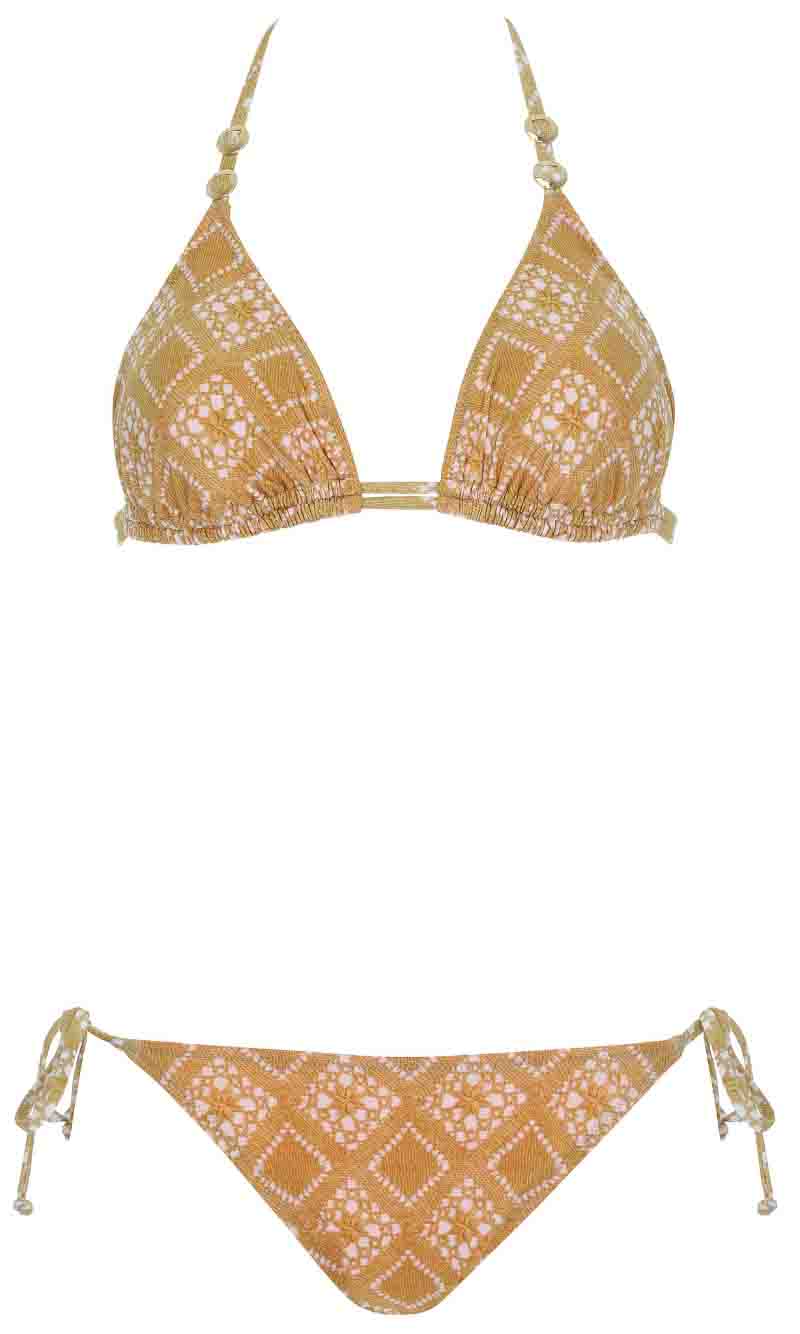 Bikini Set Wild Blossom, Special Order A Cup to D Cup.