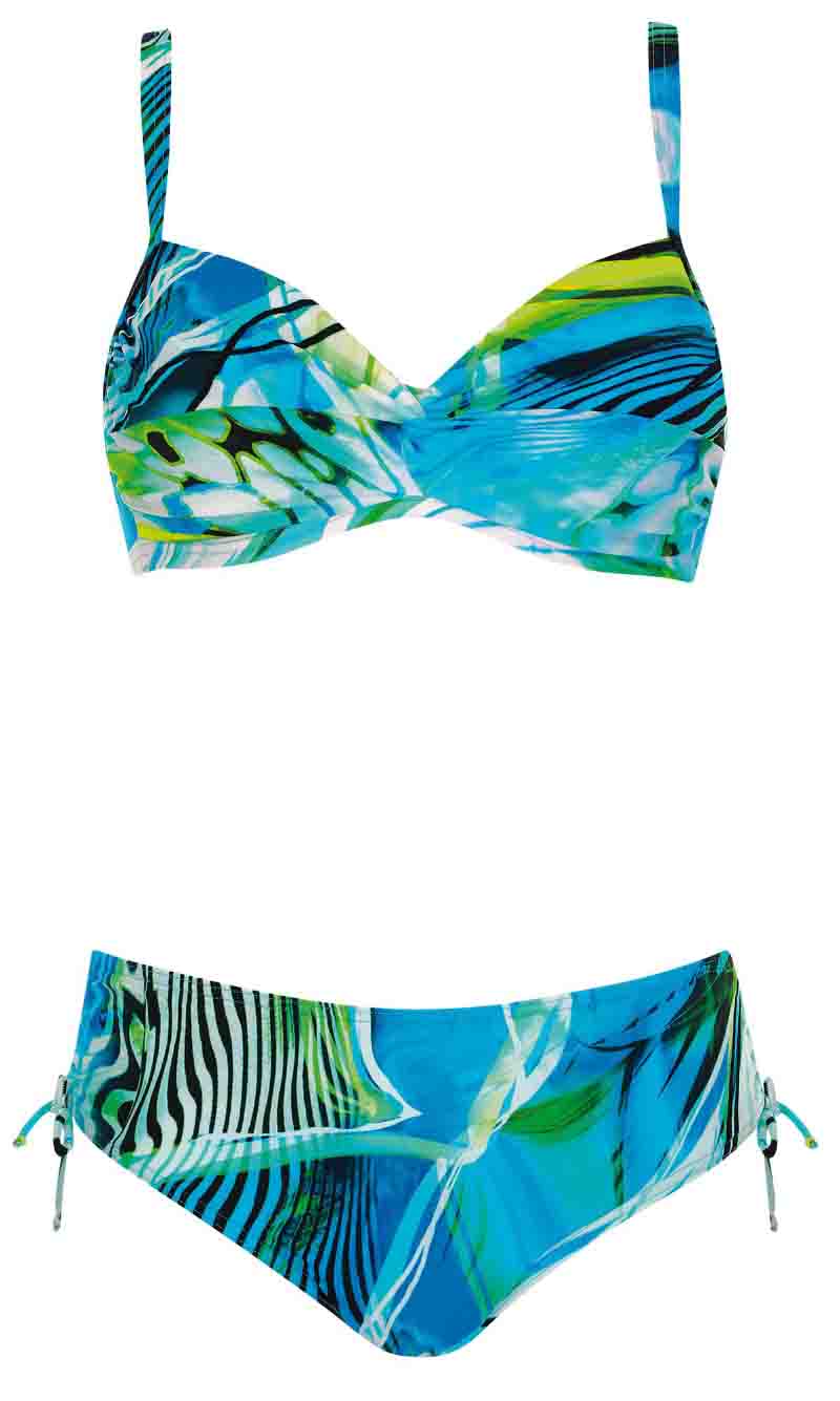 Bikini Set Coastal Current, Special Order B Cup to H Cup