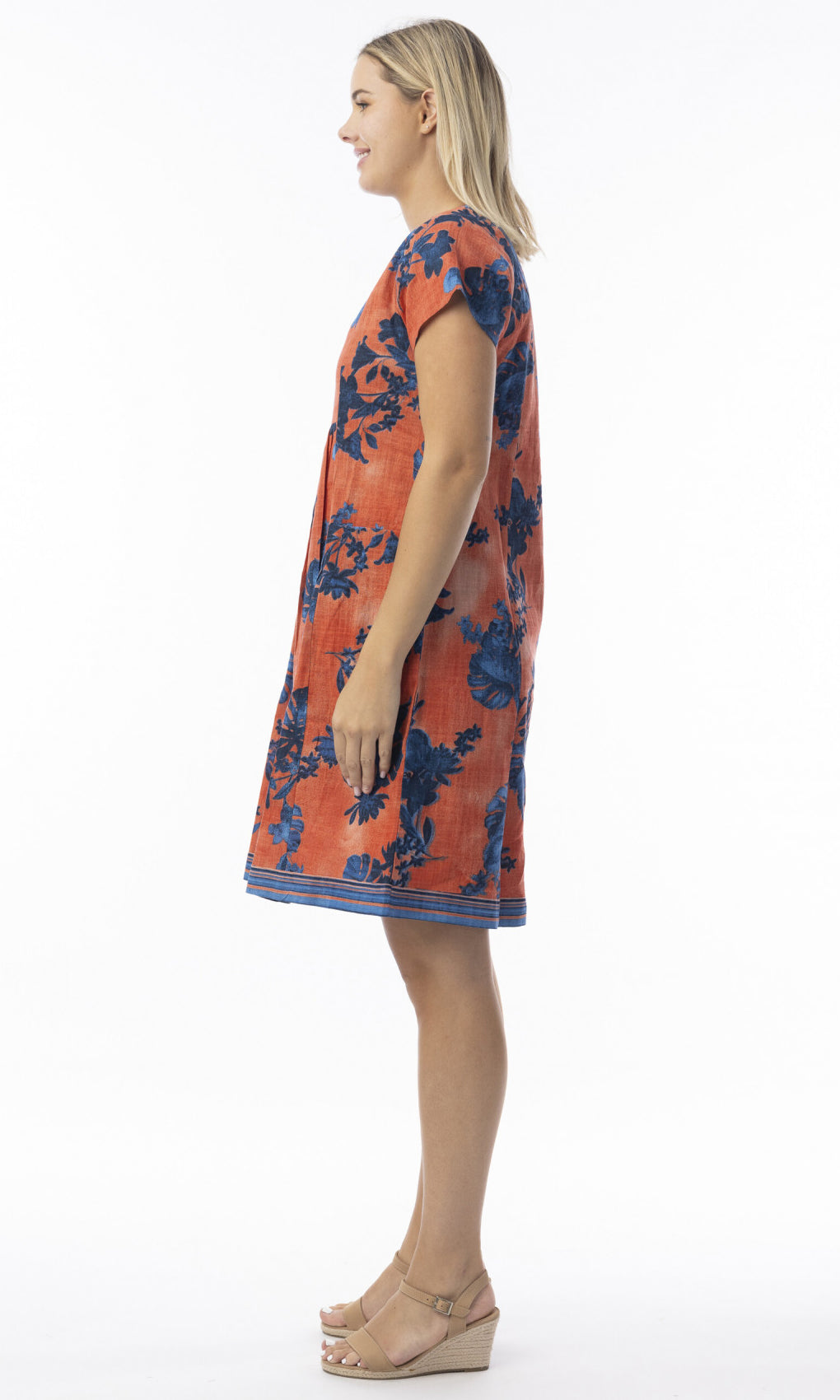 Cotton Dress Pockets Arashi