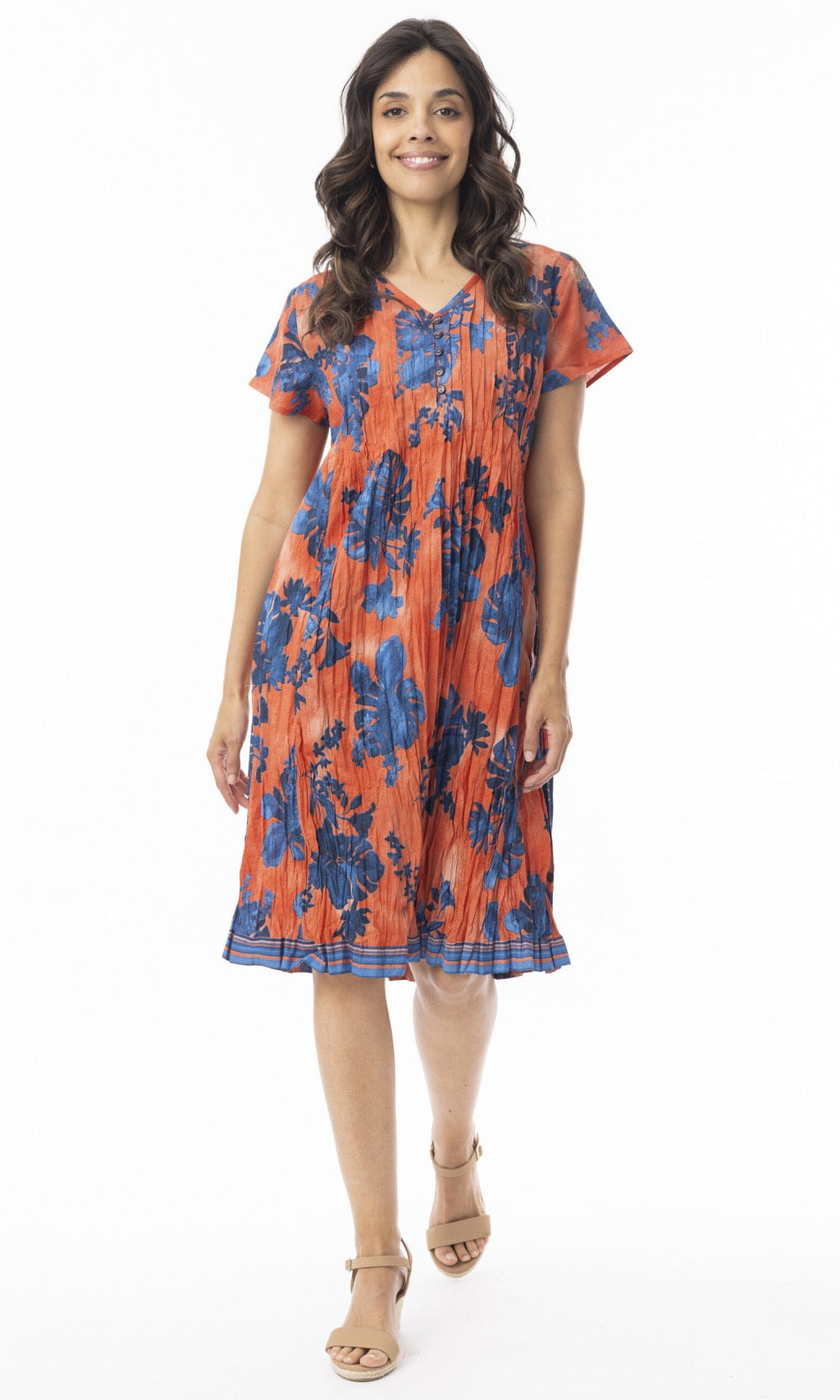 Cotton Dress Easy Fit Arashi