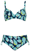 Bikini Set Ocean Drops, Special Order A Cup to D Cup