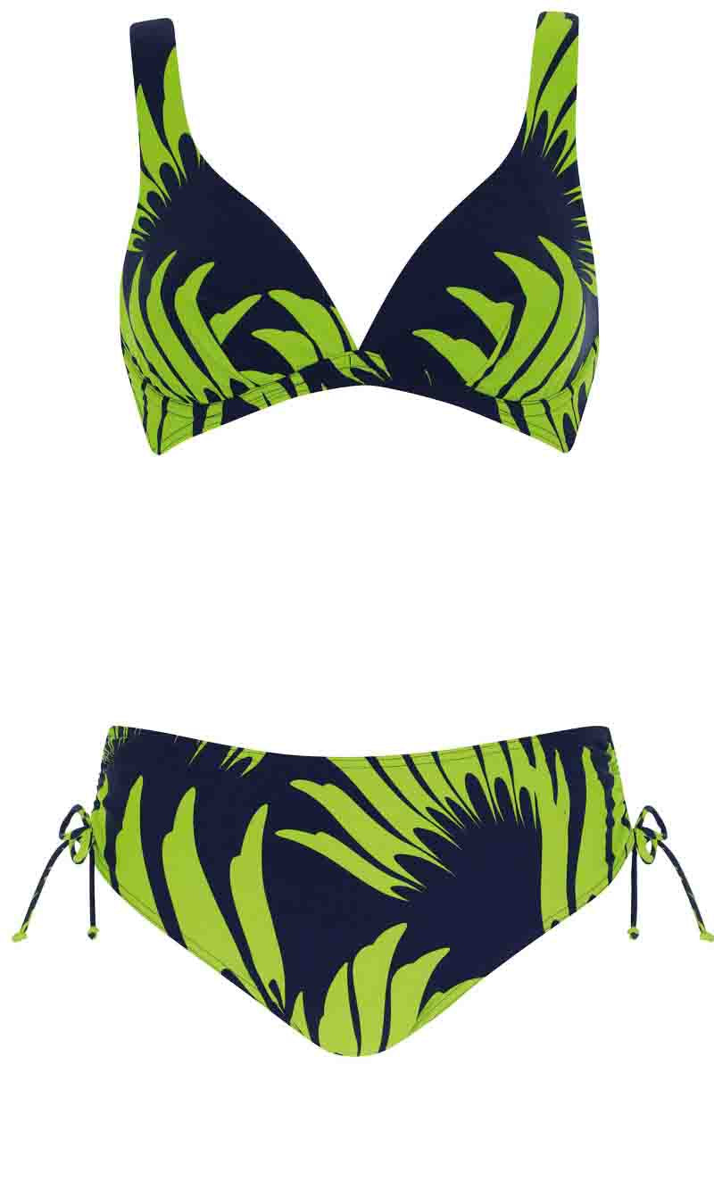 Bikini Set Tropical Tempest, Special Order B Cup to G Cup