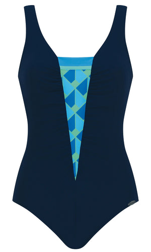 Full Piece Shapewear Crystal Current, Special Order B Cup to G Cup