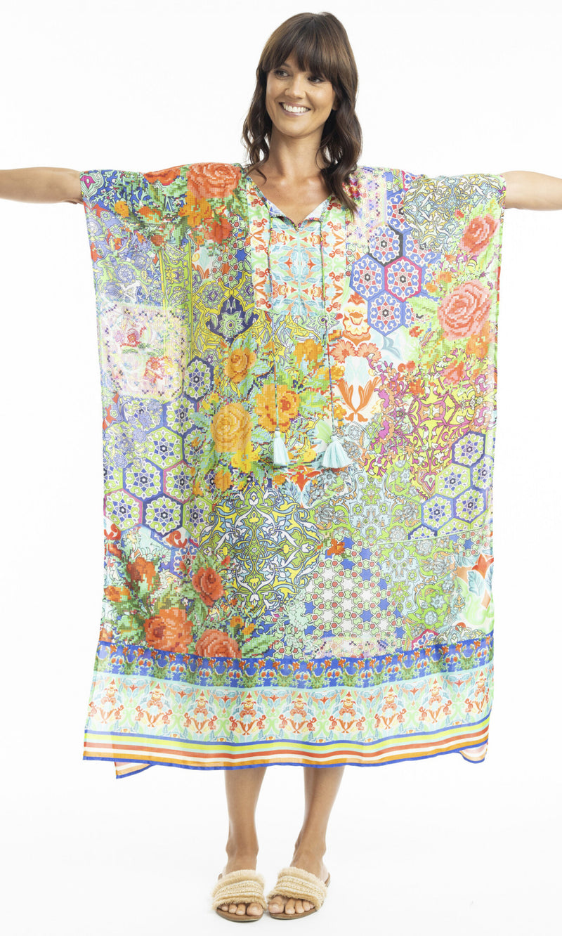 Rayon Kaftan Tara