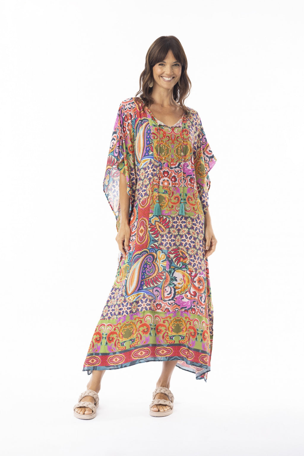 Rayon Kaftan Francesca