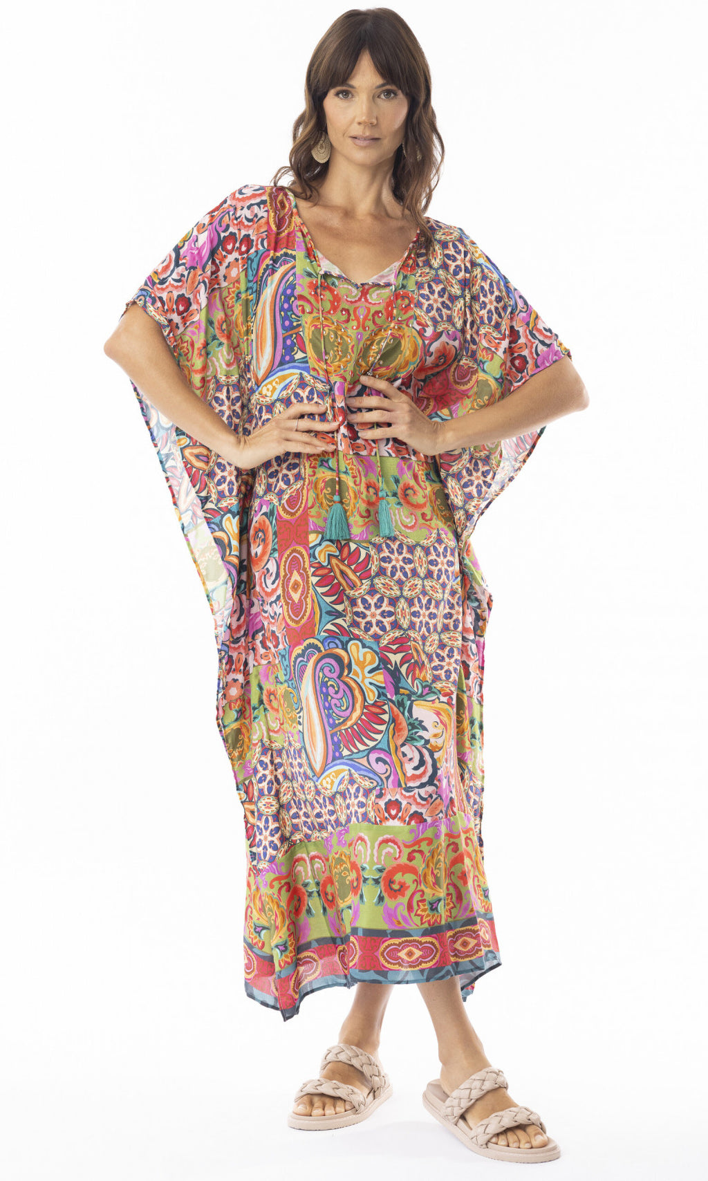 Rayon Kaftan Francesca