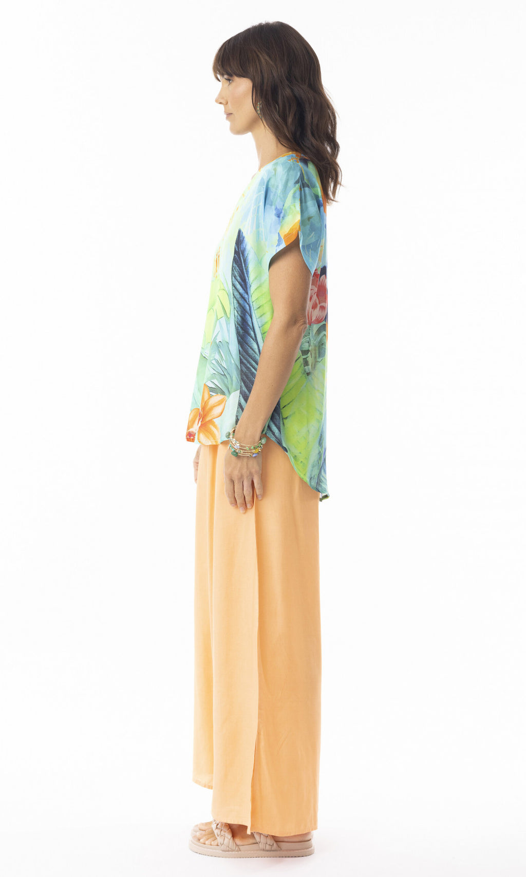 Rayon Short Sleeve Top Evelin