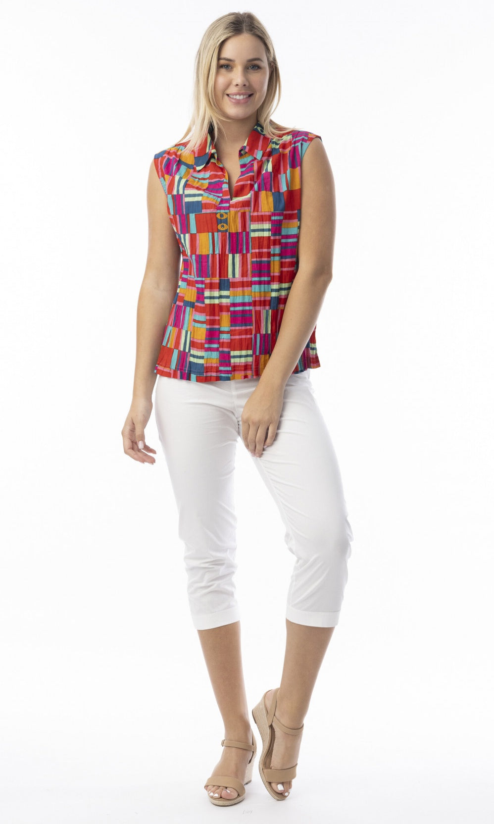 Cotton Cami Collar Peru