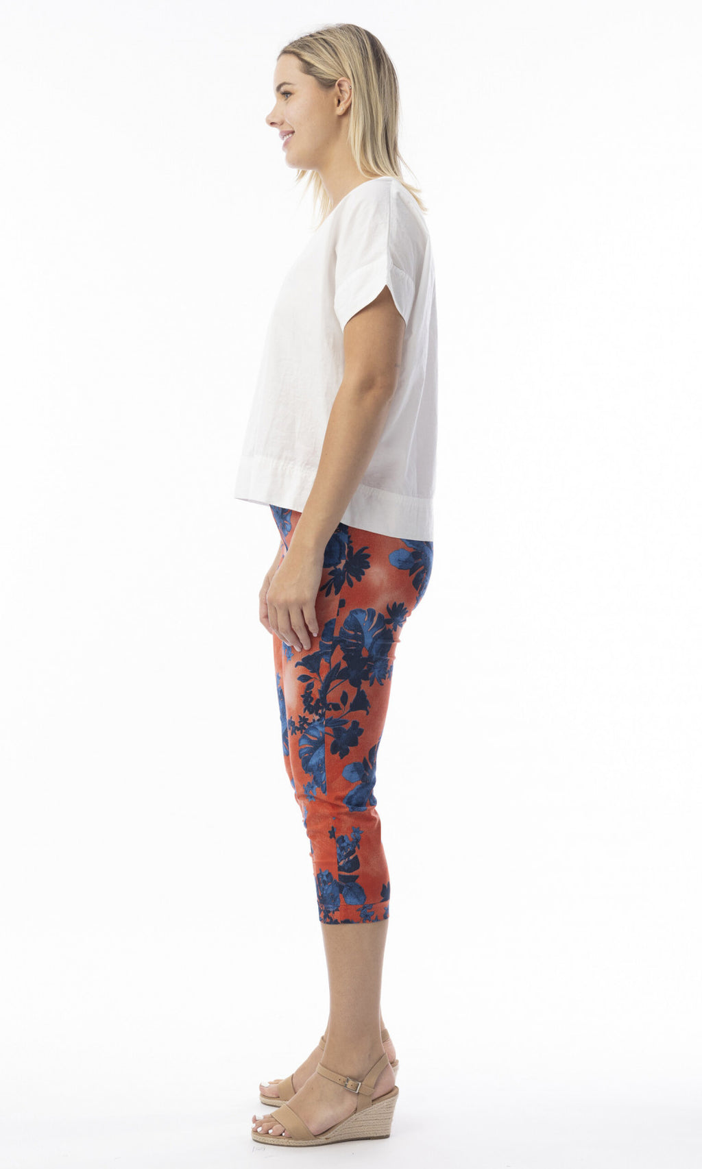 Cotton Pant Bangalene Arashi Coral