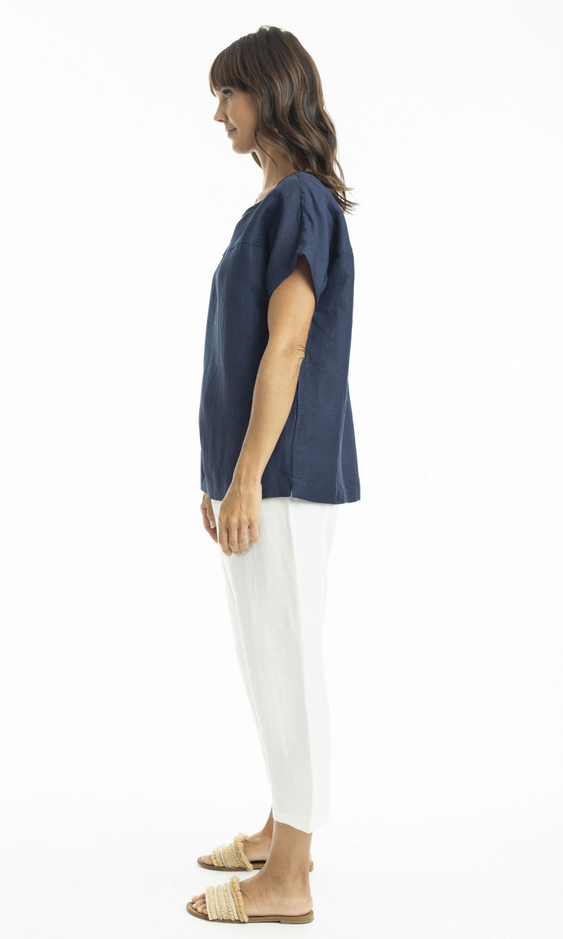 Linen Pants Solid, More Colours