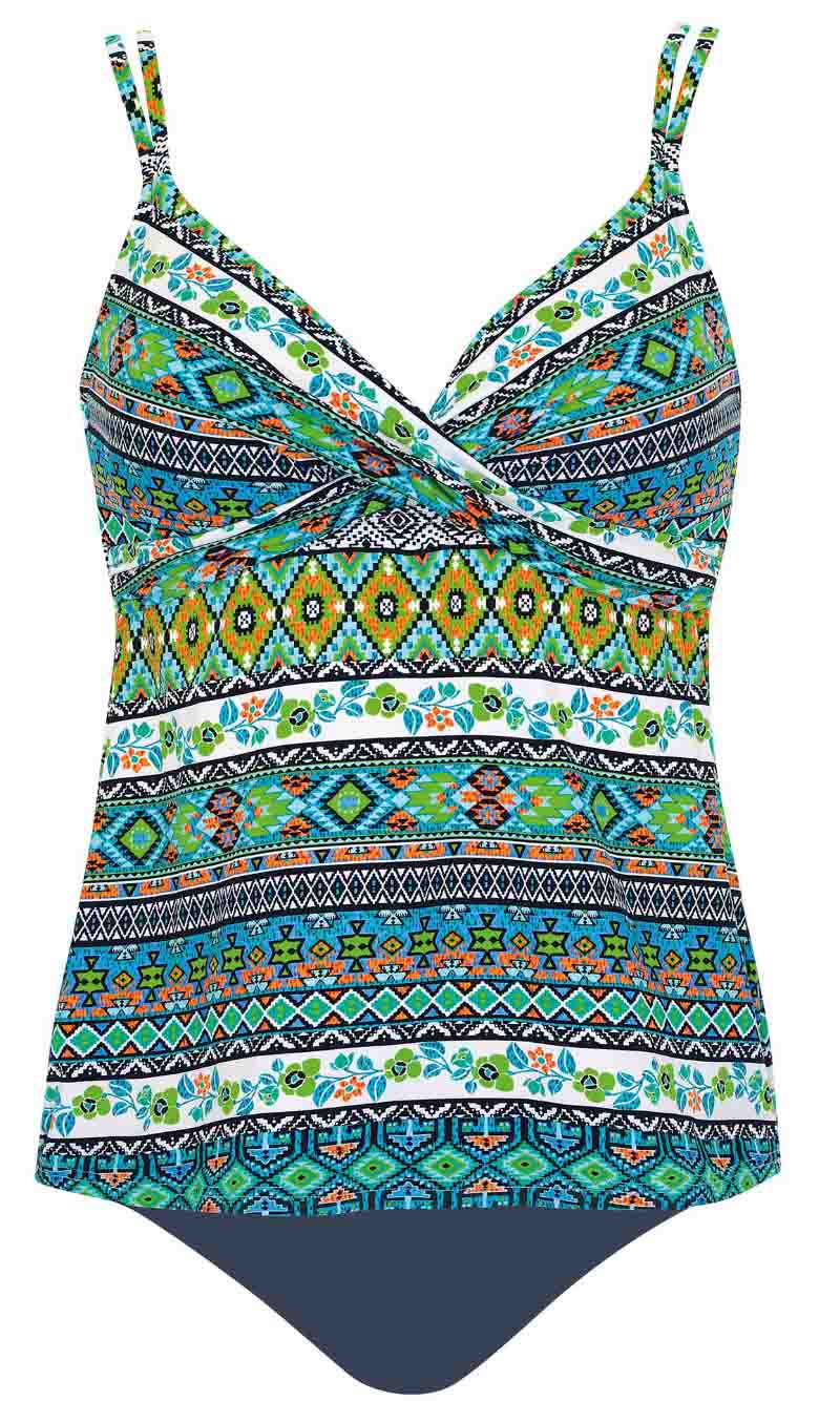 Tankini Set Oceanic Oasis, Special Order B Cup to D Cup