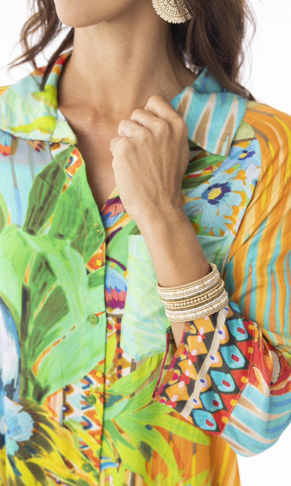 Rayon Dress Shirt Collar Georgia