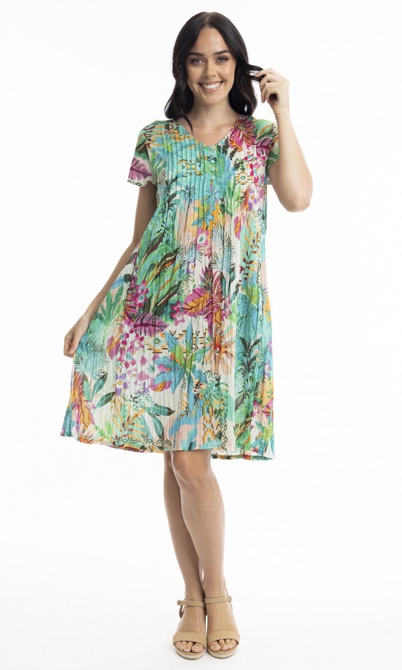 Cotton Dress Easy Fit Hanalei