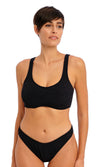 Ibiza Waves Black UW Bralette Bikini Top, Special Order D Cup to G Cup