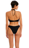 Ibiza Waves Black High Leg Bikini Brief, Special Order XS - XL