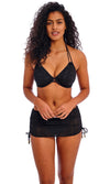 Nomad Nights Black UW Halter Bikini Top, Special Order D Cup to FF Cup