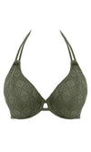 Nomad Nights Sage UW Halter Bikini Top, Special Order D Cup to FF Cup