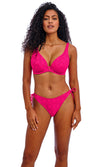 Nomad Nights Fuchsia UW High Apex Bikini Top, Special Order D Cup to J Cup