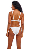 Nomad Nights White UW High Apex Bikini Top, Special Order D Cup to J Cup