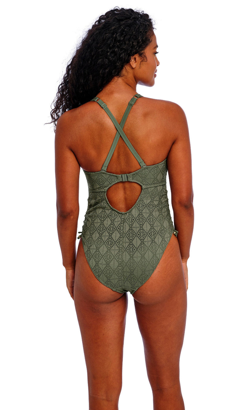 Nomad Nights Sage UW Swimsuit, Special Order D Cup to G Cup