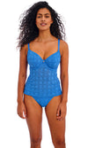 Nomad Nights Atlantic UW Plunge Tankini Top, Special Order D Cup to HH Cup