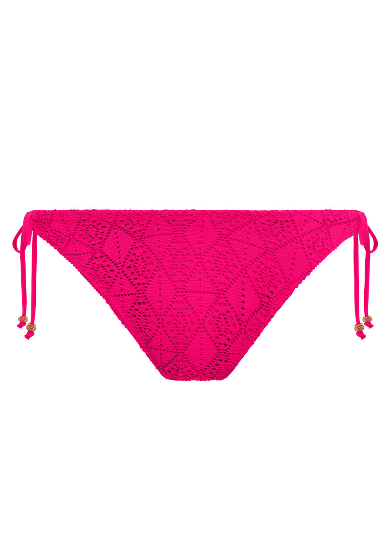 Nomad Nights Fuchsia High Leg Bikini Brief, Special Order XS - XL