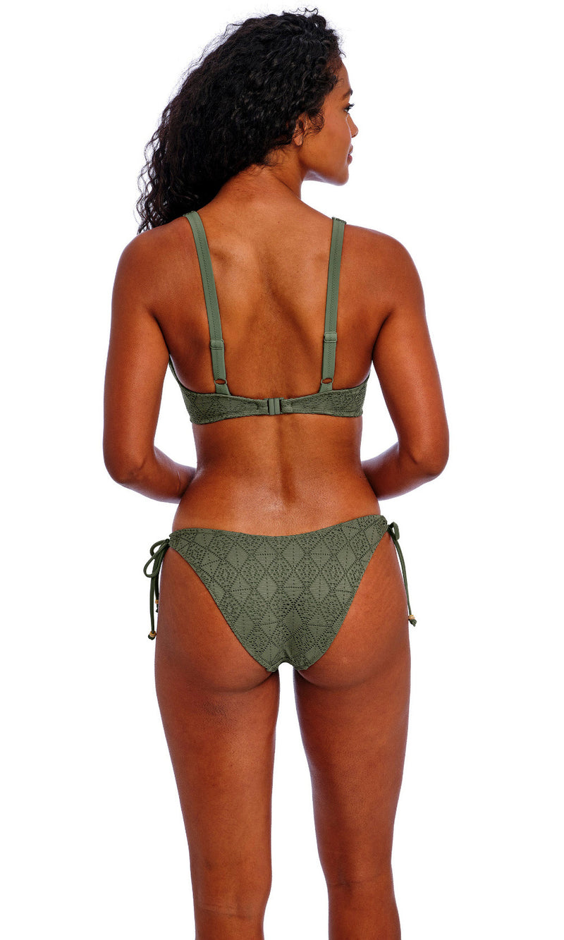 Nomad Nights Sage High Leg Bikini Brief, Special Order XS - XL