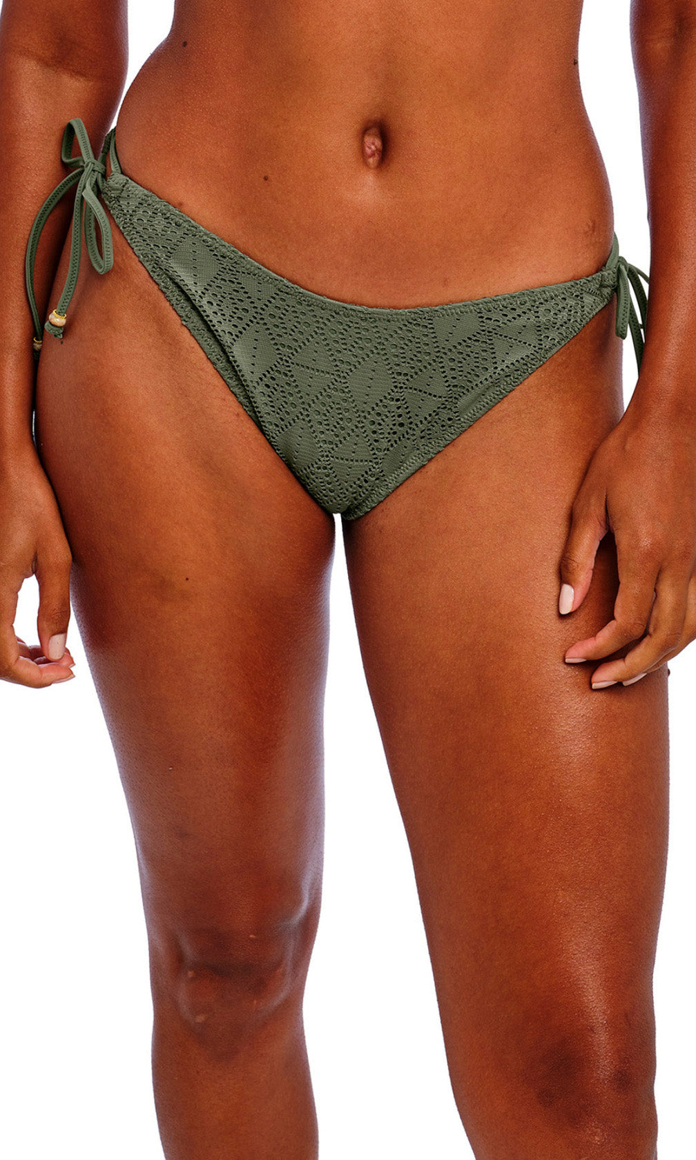 Nomad Nights Sage High Leg Bikini Brief, Special Order XS - XL