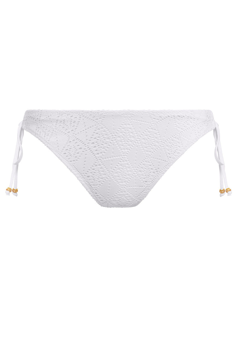 Nomad Nights White High Leg Bikini Brief, Special Order XS - XL