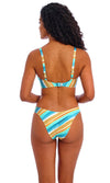 Castaway Island Multi UW Plunge Bikini Top, Special Order D Cup to HH Cup
