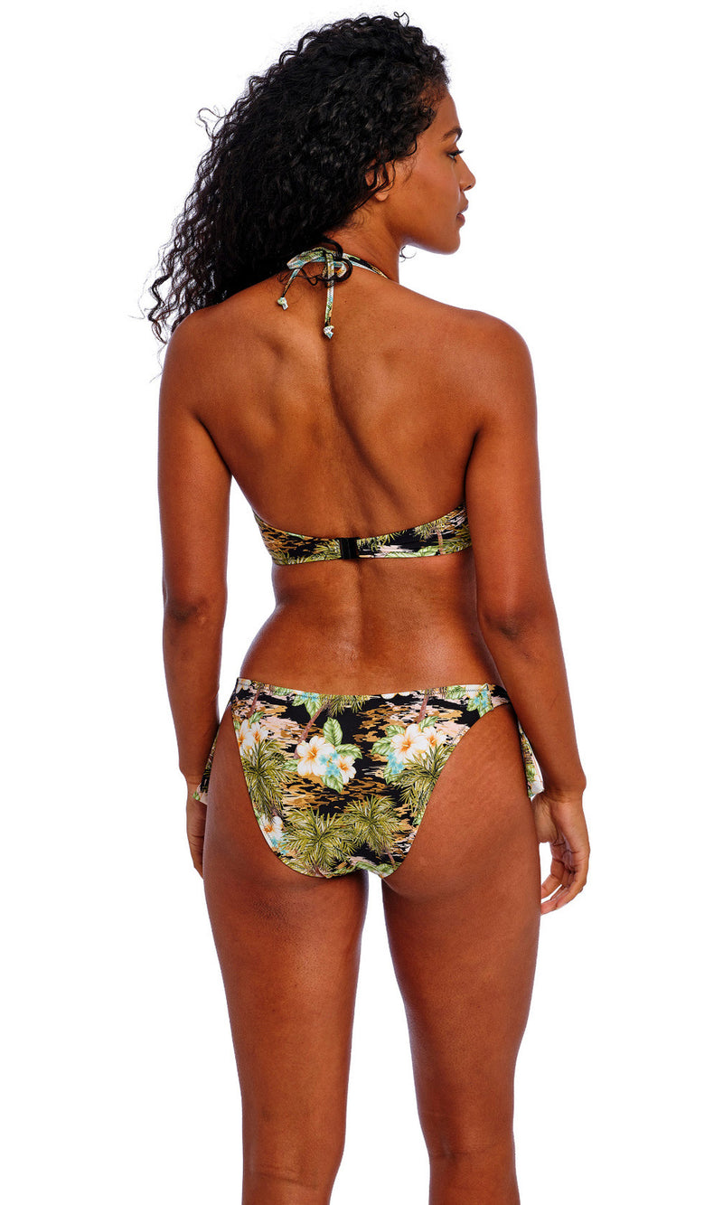 Bahama Shores Black UW Halter Bikini Top, Special Order D Cup to FF Cup