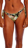 Bahama Shores Black Tie Side Bikini Brief, Special Order XS - 2XL