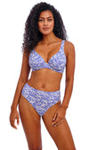 Ocean Breeze Denim UW High Apex Bikini Top, Special Order D Cup to J Cup