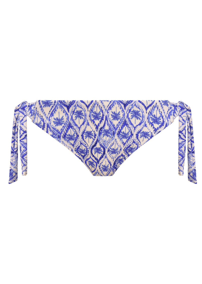 Ocean Breeze Denim Tie Side Bikini Brief, Special Order XS - 2XL