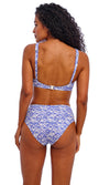 Ocean Breeze Denim High Waist Bikini Brief, Special Order XS - 2XL
