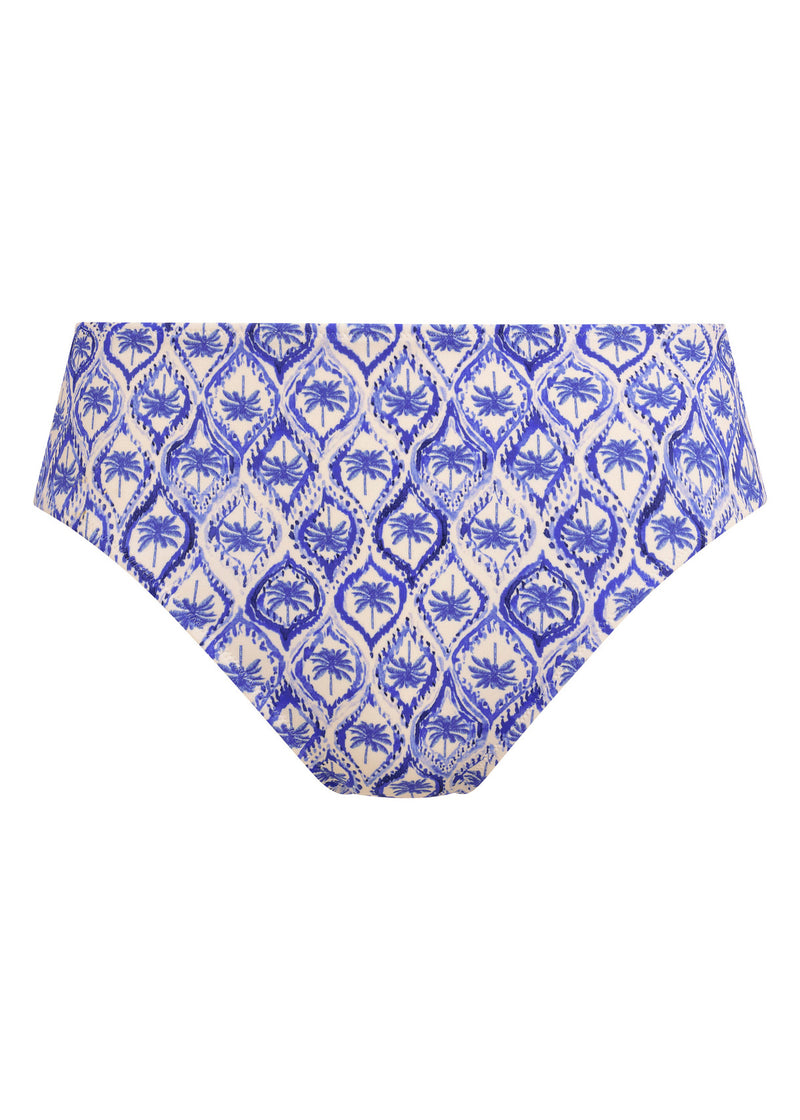 Ocean Breeze Denim High Waist Bikini Brief, Special Order XS - 2XL