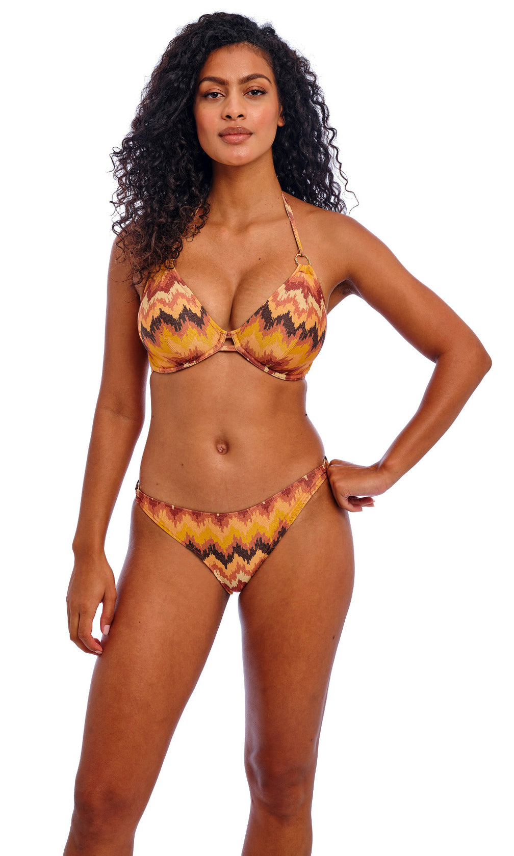 Arizona Wave Horizon UW Halter Bikini Top, Special Order D Cup to FF Cup