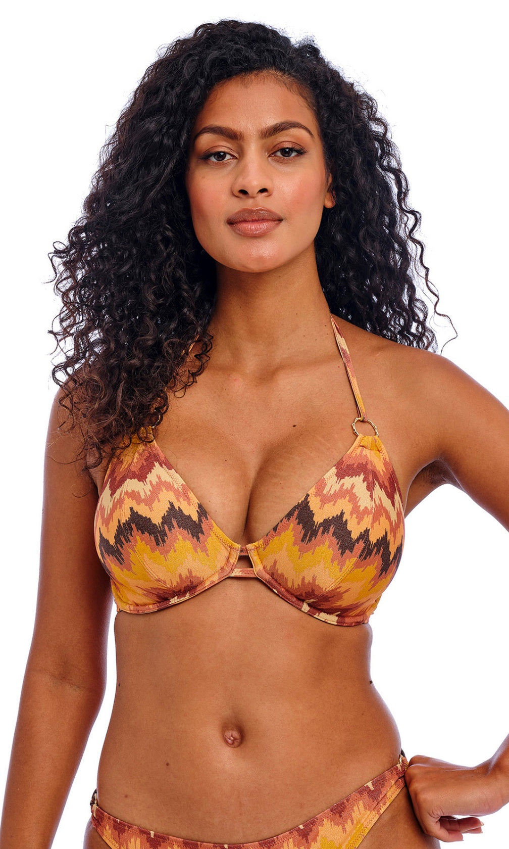 Arizona Wave Horizon UW Halter Bikini Top, Special Order D Cup to FF Cup