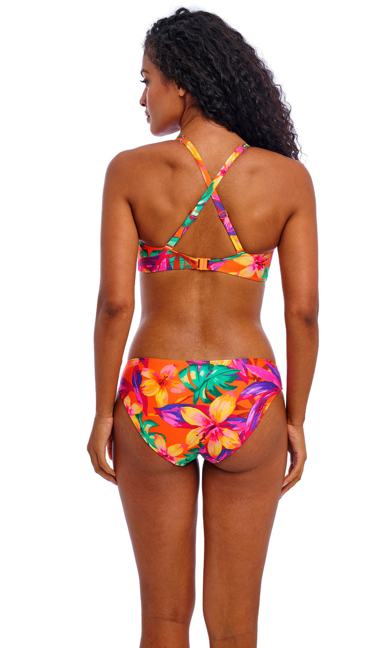 Sun Haze Mandarin UW Bralette Bikini Top, Special Order D Cup to G Cup