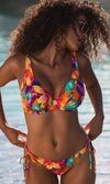 Sun Haze Mandarin Tie Side Bikini Brief, Special Order XS - XL