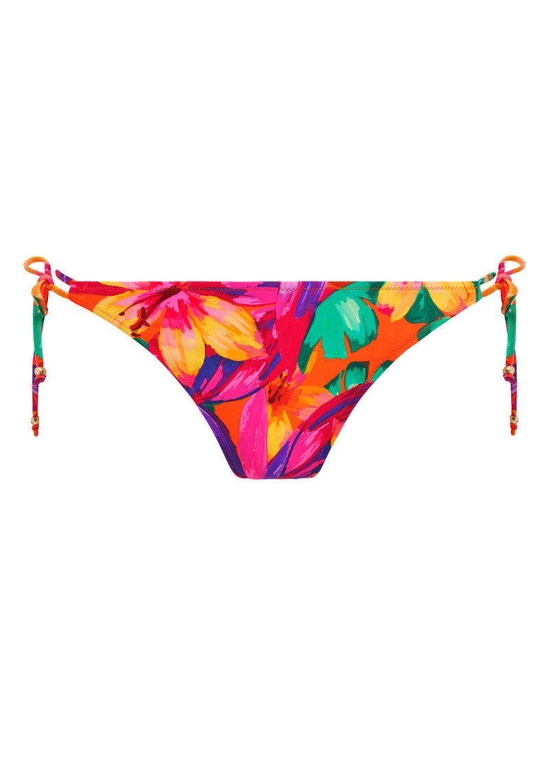 Sun Haze Mandarin Tie Side Bikini Brief, Special Order XS - XL