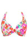 Summer Soul White UW Halter Bikini Top, Special Order D Cup to H Cup