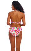 Summer Soul White High Waist Bikini Brief, Special Order XS - 2XL