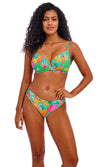 Isla Margarita Jade UW Plunge Bikini Top, Special Order D Cup to HH Cup