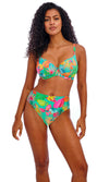 Isla Margarita Jade High Waist Bikini Brief, Special Order XS - 2XL