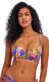 Tiger Valley Ultramarine UW Sweetheart Bikini Top, Special Order D Cup to HH Cup