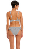 Jewel Cove Stripe Black Italini Bikini Brief, Special Order XS - XL