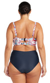 Loquacious Cezanne D/DD Underwire Midriff Bikini Top